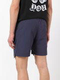side pocket track shorts