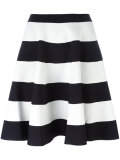 horizontal stripe skirt
