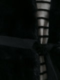 N.PEAL NPW949 BLACK + NAVY ??? Wool or fine animal hair->Cashmere