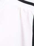tie collar blouse