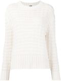 crop stitch sweater