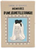 'Memoires D'Une Jeune Fille Rangee'书型手拿包
