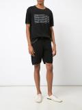 double face knit shorts