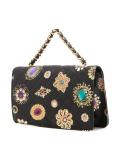jewel print shoulder bag