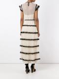 frill layered dress