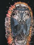 skull print sweatshirt 