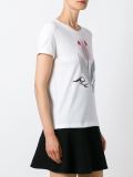 flower print T-shirt