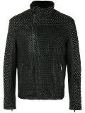 perforated stud jacket 