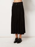 belted cropped trousers