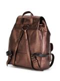 metallic backpack