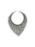 beaded v-necklace
