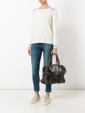 stud-embellished tote