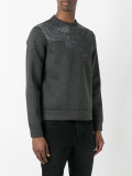 sketch print sweatshirt