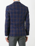checked blazer