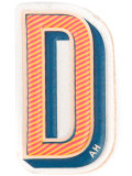 D logo sticker 