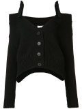 shoulder-tie cardigan