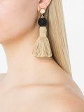 'Modern Craft' tassel earrings