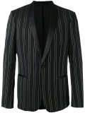 gold striped blazer