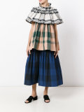 multi checked dress 