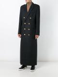 double breasted long coat