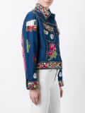 embellished denim jacket