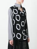 pointed collar blouse