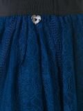 lace layer pleated skirt 