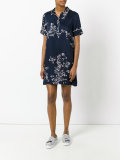 floral pyjama shirt dress