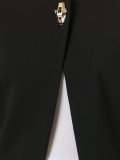 one button cropped jacket 