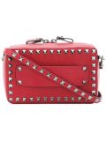'Rockstud' zip-around shoulder bag
