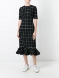 checked dress