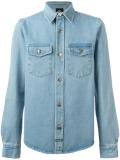 'Love' denim shirt