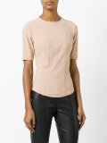 back zip T-shirt
