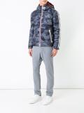 camouflage print padded jacket 