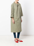 collar-belted coat