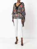 floral print blouse