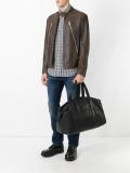 leather sports jacket
