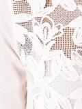 guipure lace blouse