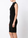 embellished high neck dress