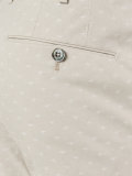 cross pattern trousers