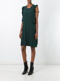side ruffle dress