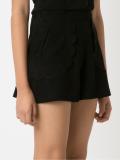 scalloped shorts