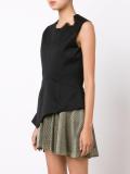 cutout detail asymmetric top