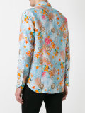aquamarine print shirt