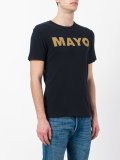 slogan print T-shirt 