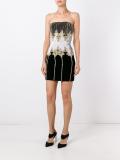 sleeveless baroque dress