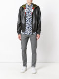 reversible hooded jacket