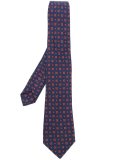 geometric print neck tie