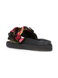 flower slider sandals 