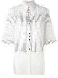 patterned blouse
